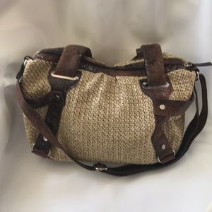 NWOT Mondani straw handbag